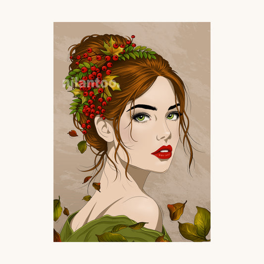 Autumn Muse Poster