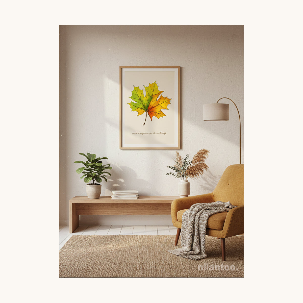 Fall Leaf Poster