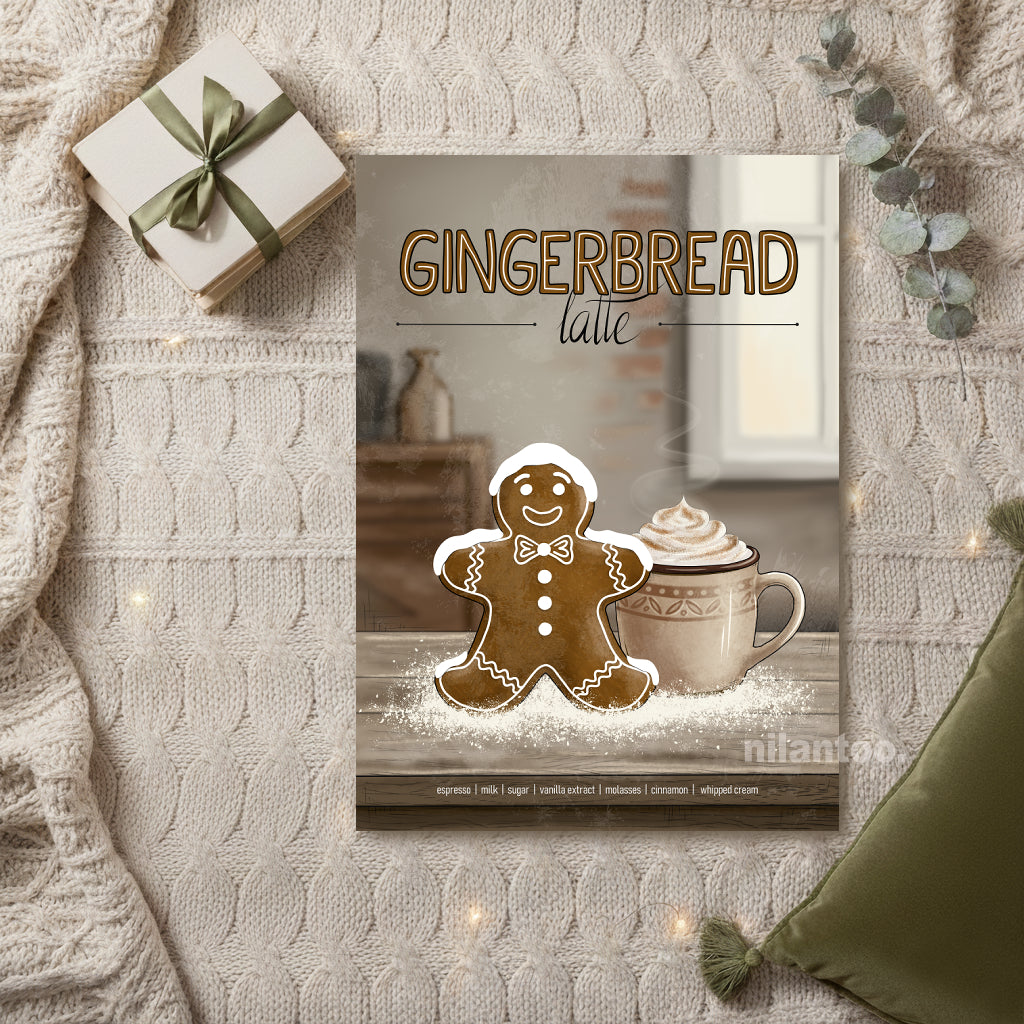 Gingerbread Latte Poster