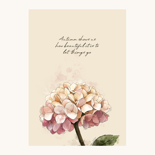 Hydrangea Poster