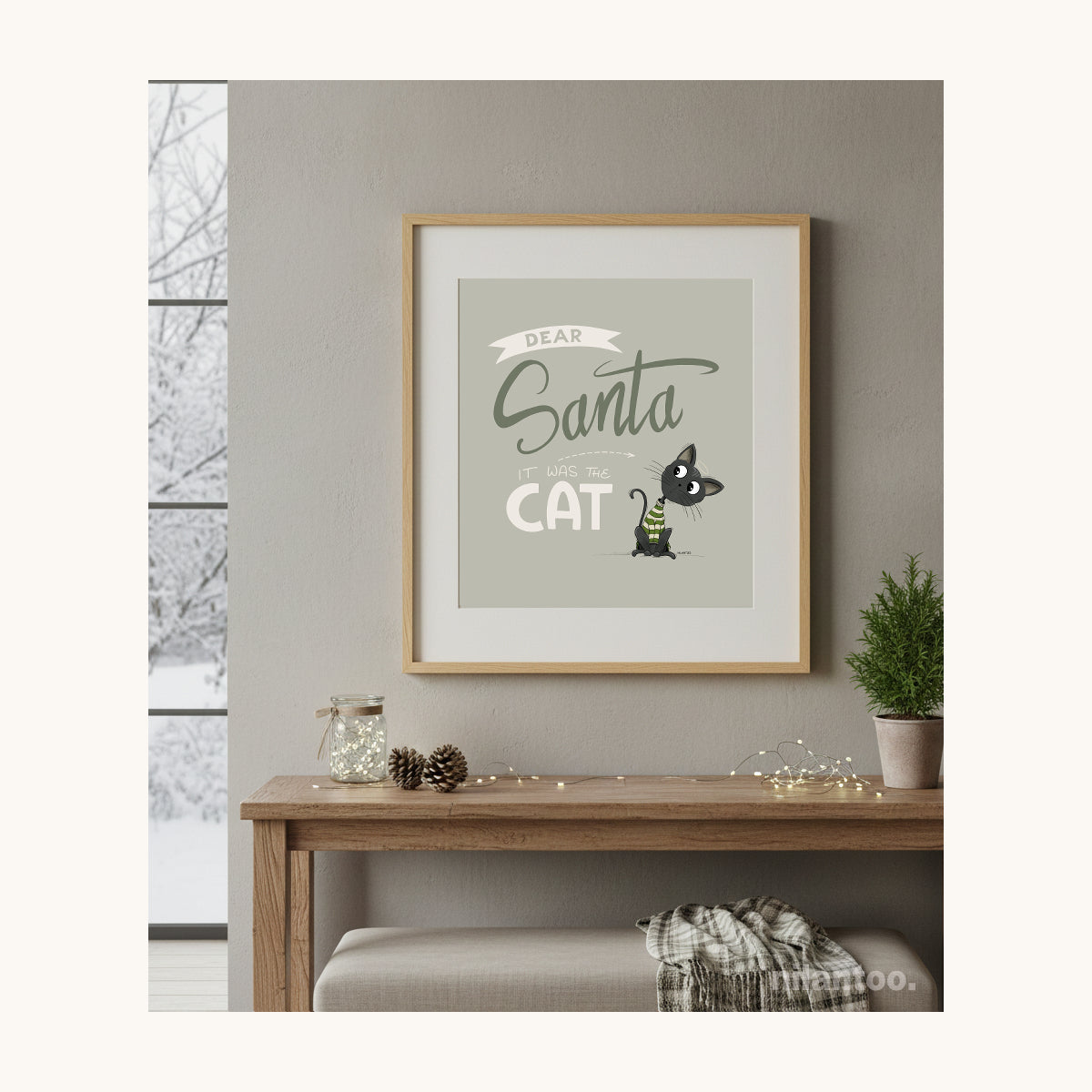 Nilly - Dear Santa Poster