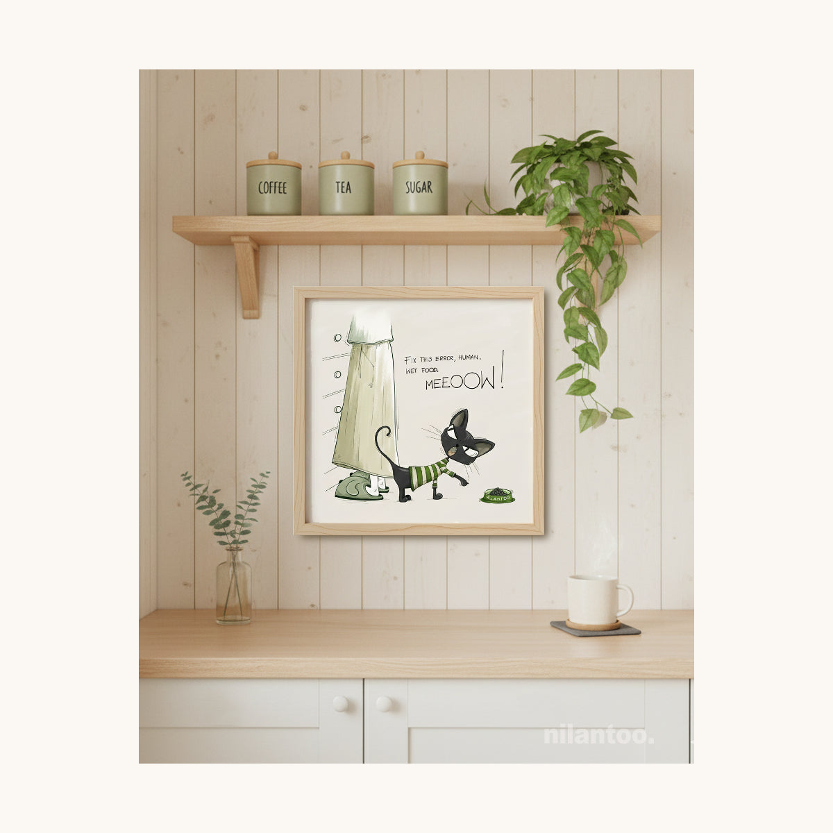 Nilly - Wet Food Poster