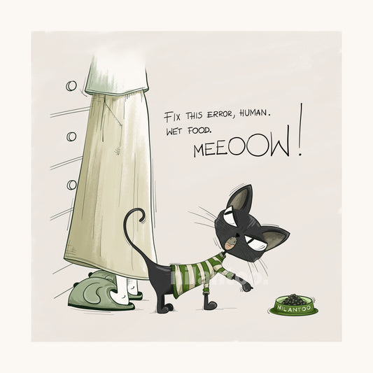 Nilly - Wet Food Poster